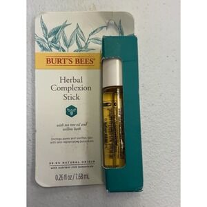 Burts Bees Complexion Stick Spot Treatment Tea Tree Oil  Willow Bark NEW